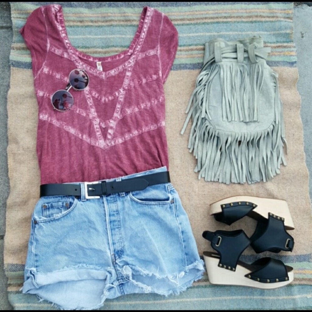 Free People Boho Blouse